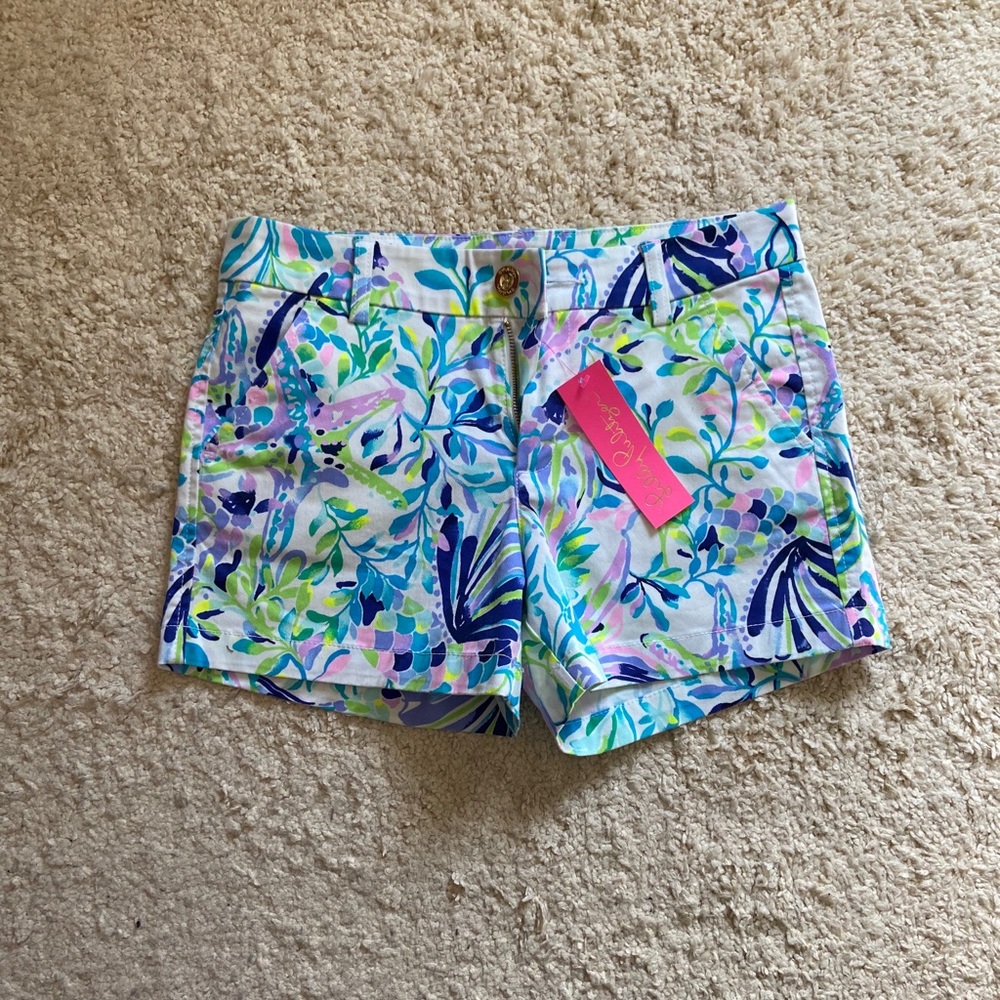 Lilly Pulitzer Kellar Stretch Short Size 4 NWT
